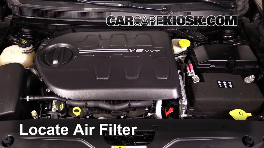 2016 Chrysler 200 S 3.6L V6 FlexFuel Air Filter (Engine)